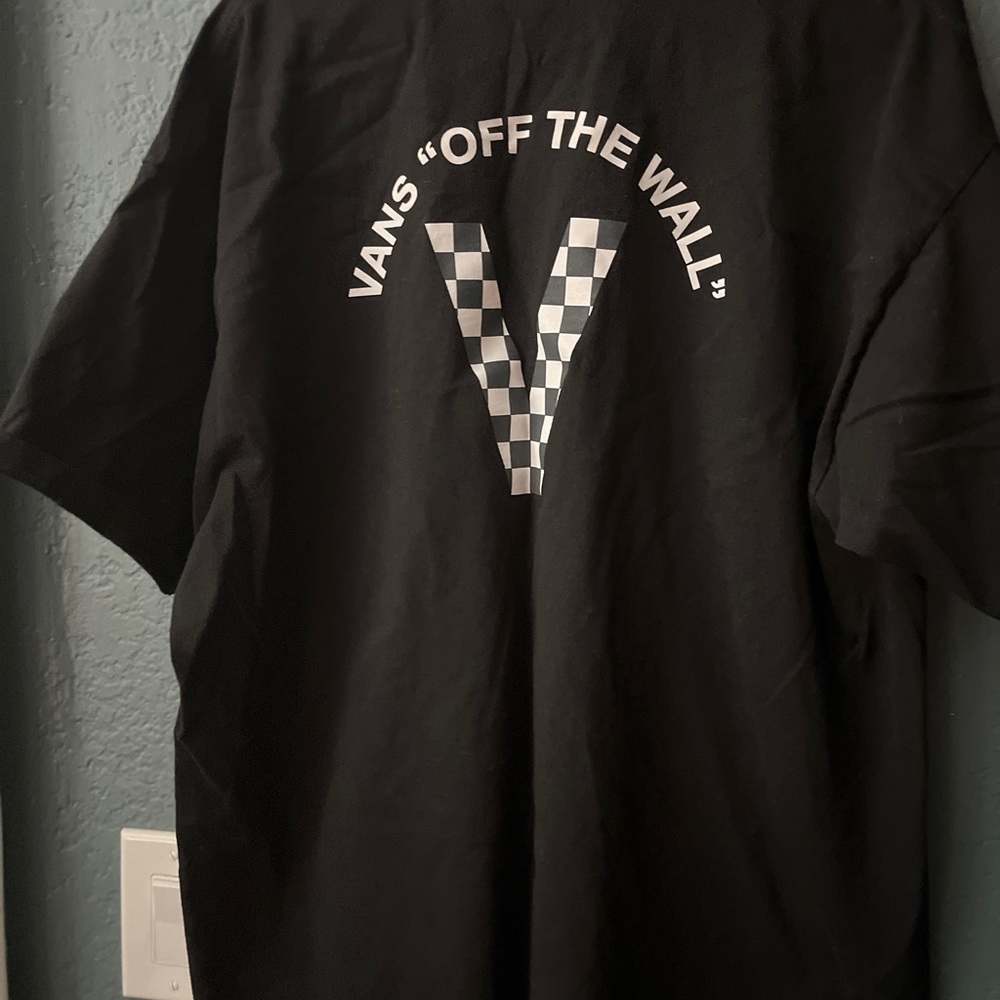 Men’s XXL 2X Vans Black Graphic T-Shirt